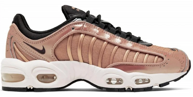 Air Max Tailwind Iv Sneakers In Metallic Red Bronze/oil Grey