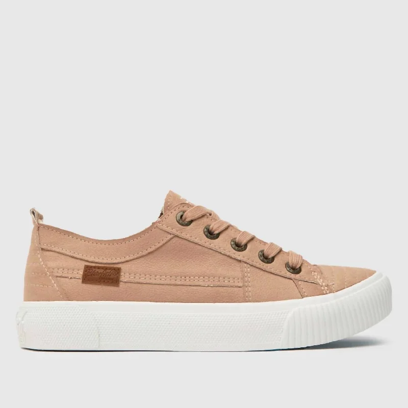 Clay Vegan Sneakers In Tan