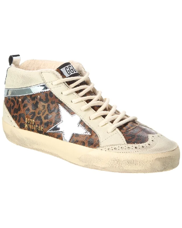 Golden Goose Mid Star Leather Sneaker