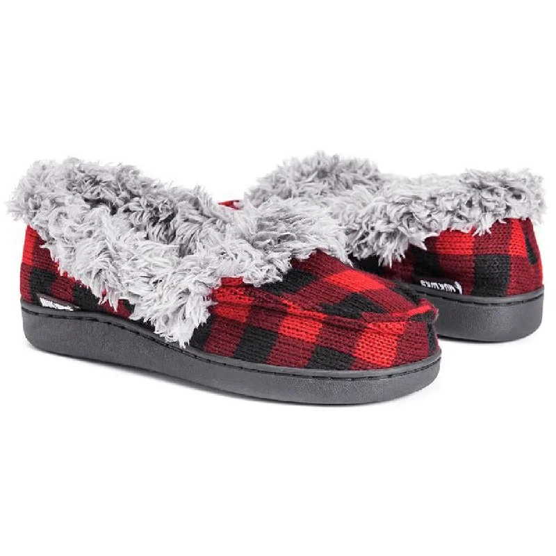 Muk Luks Womens Anais Slip On Moccasin Mukluk Slippers