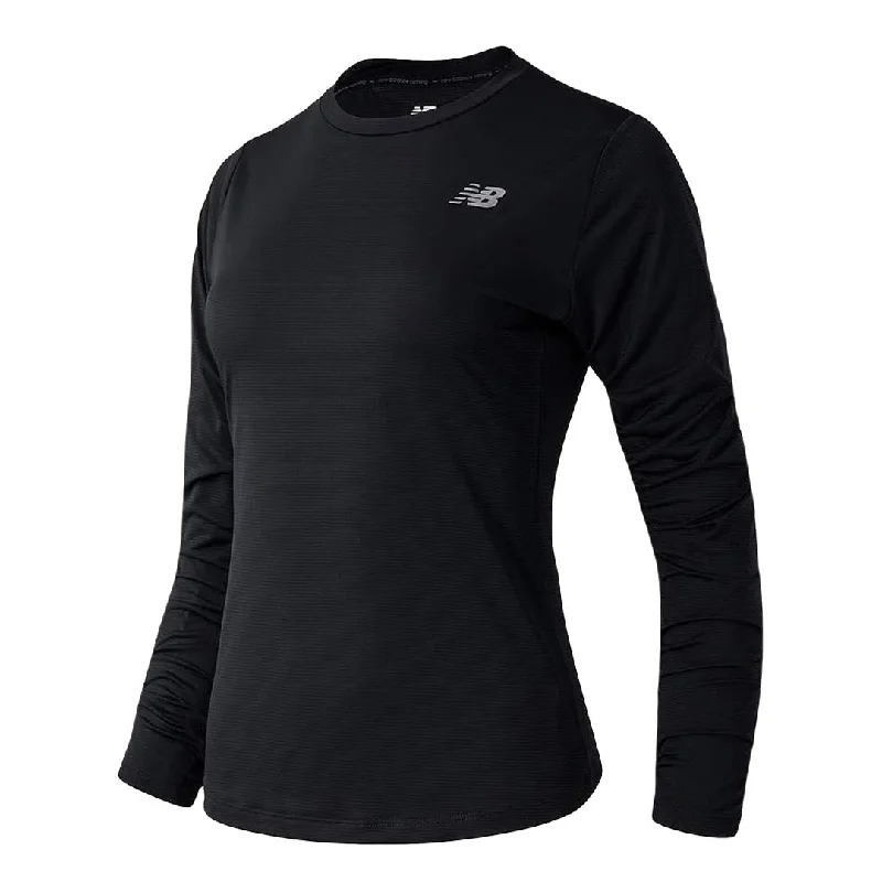 New Balance - Women's Accelerate Long Sleeve T-Shirt (WT23225 BK)