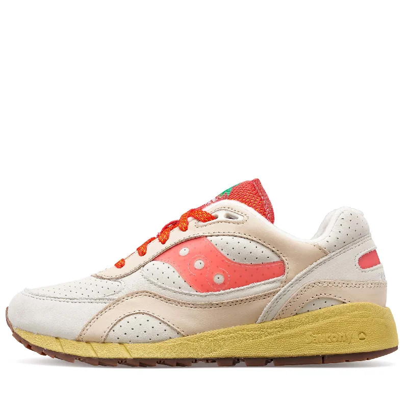 Saucony Shadow 6000 'New York Cheesecake' - Beige/Red