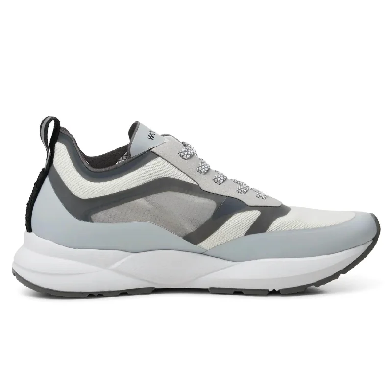 Stelle Transparent Sneaker In Sea Fog Grey