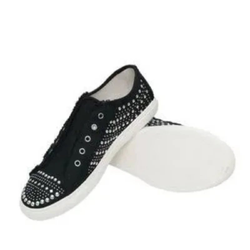 Studded Sneaker In Black