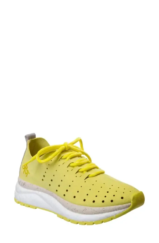 Women's Alstead Shoe In Canary