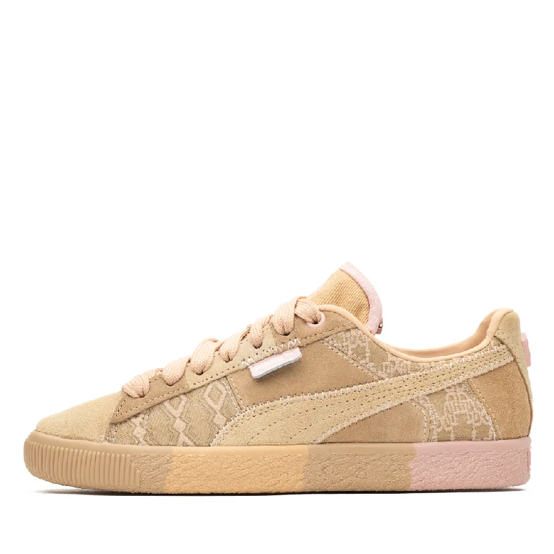 Women's Puma x Dapper Dan Clyde Pre-Game Runway - Croissant/Rose Dust