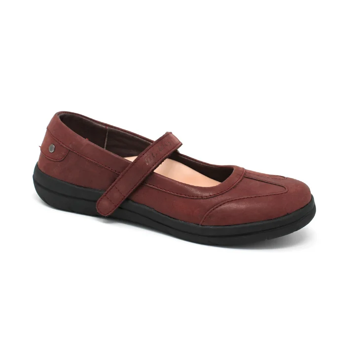 Mt. Emey 9320 Burgundy - Women's Extreme-Light Mary Jane Shoes