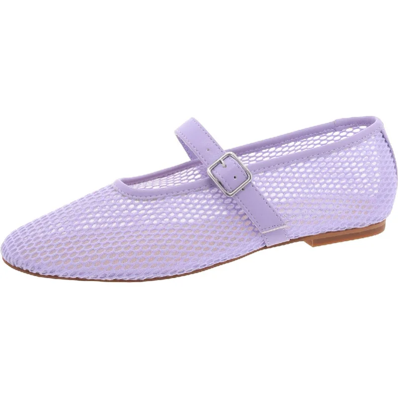 Steve Madden Womens Dreaming Flats Round Toe Mary Janes