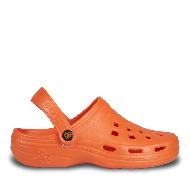 Women's Beach Dawgs Clogs - Orange