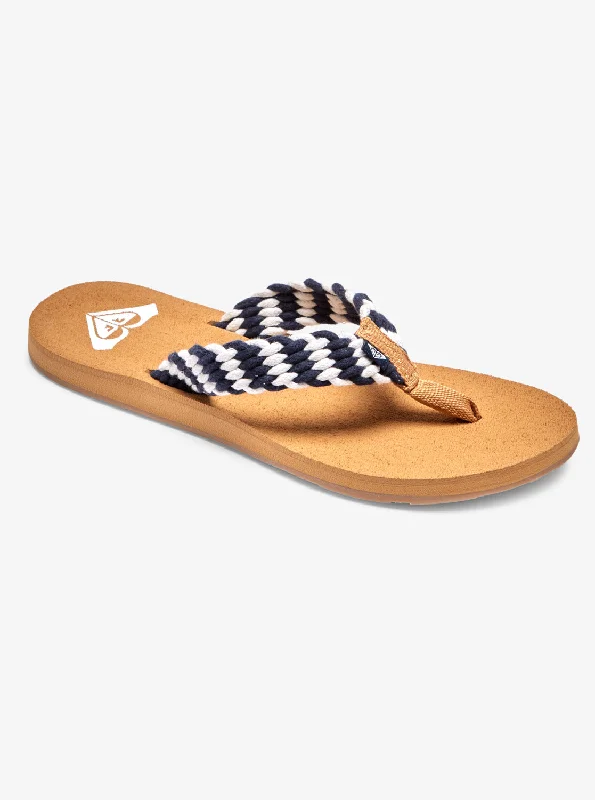 Porto Flip-Flops - Navy White